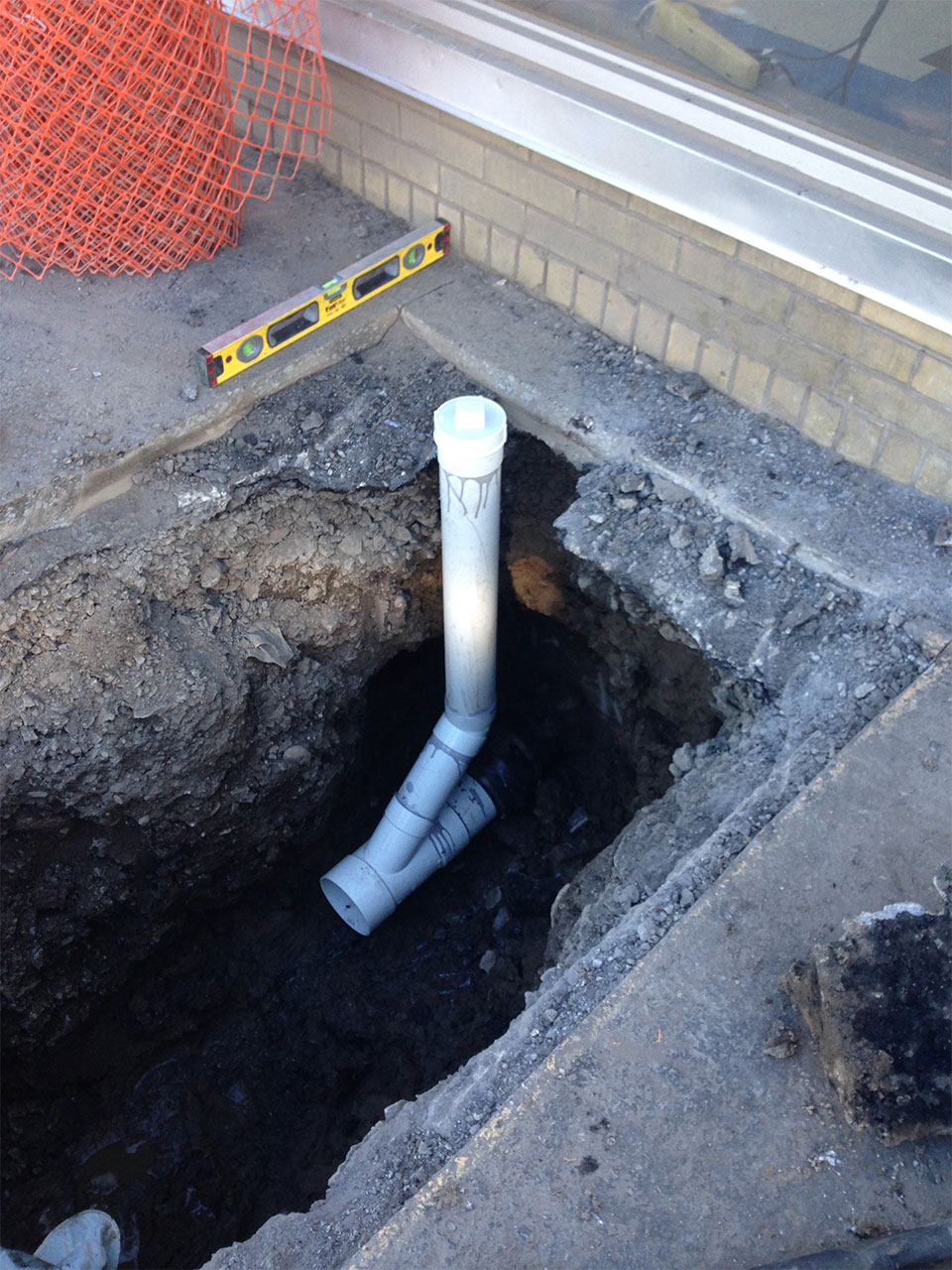 plumbing pipe installation