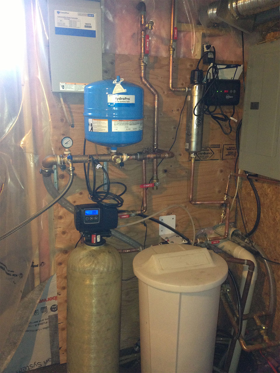 water treatment filtration system